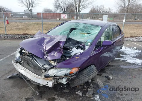 2008 Honda Civic Lx from USA, damaged, VIN 2HGFA16508H327989